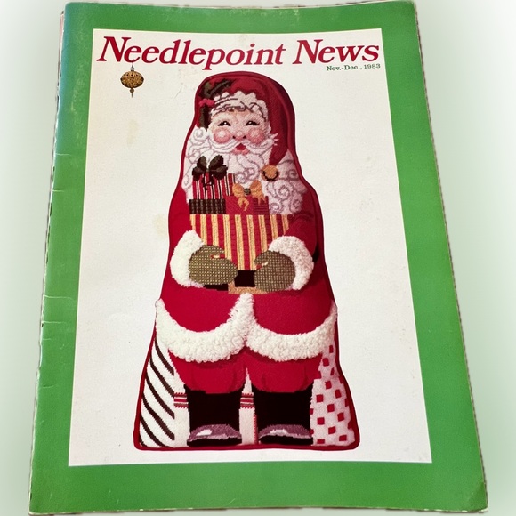 Vtg Craft Books lot of 5 1980s Christmas Sew Paint Quill Cross Stitch Patterns - Picture 3 of 16